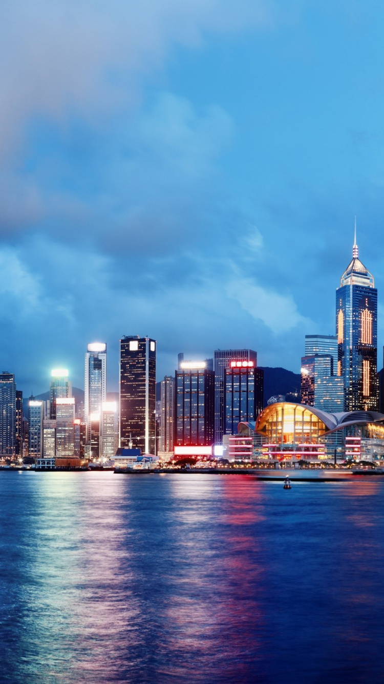 城市, 城市景观, 天际线, 大都会, 天空 壁纸 750x1334 允许