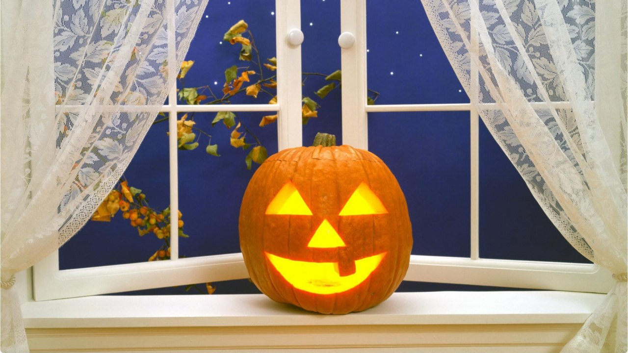 Halloween, Partei, Calabaza, Orange, Winter Squash. Wallpaper in 1280x720 Resolution