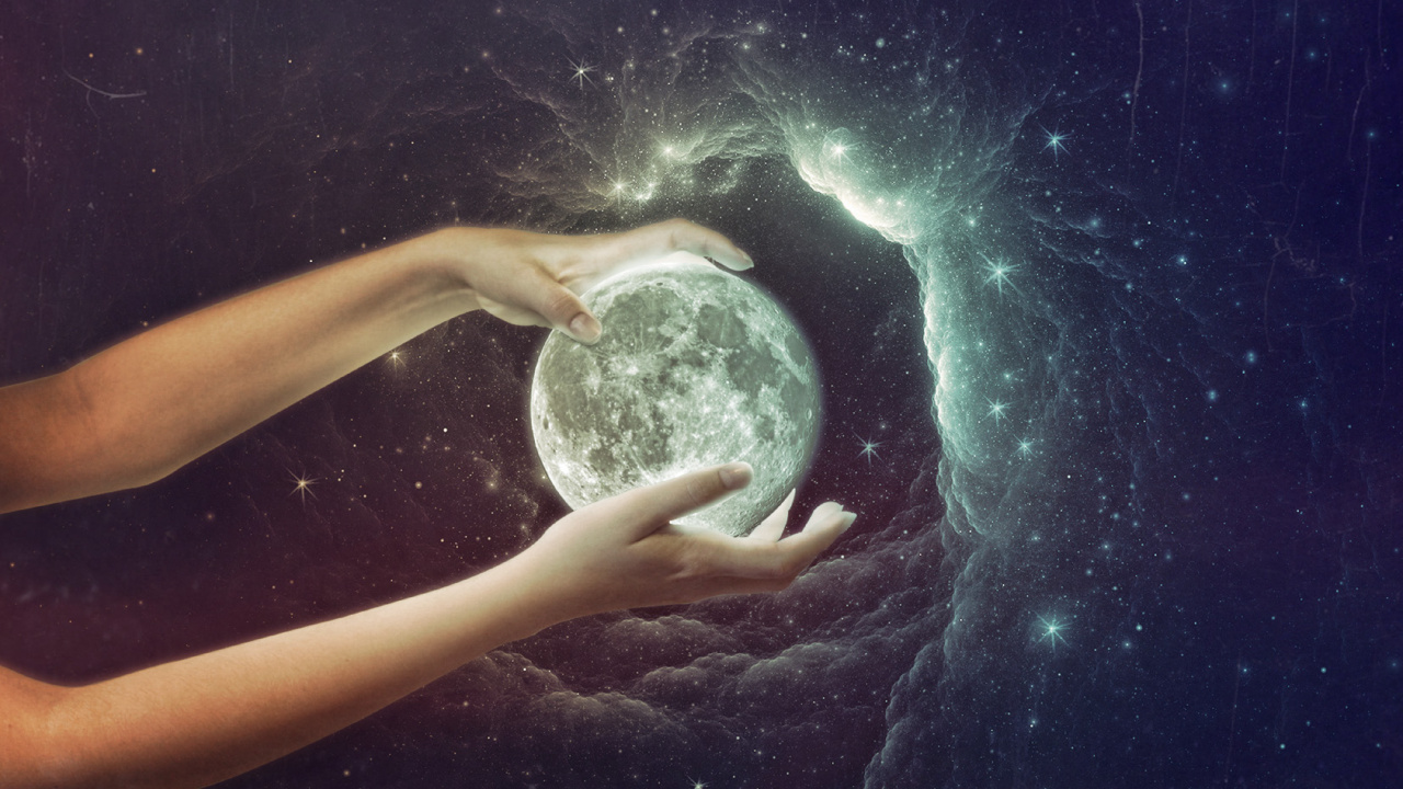 Person Holding White and Gray Ball. Wallpaper in 1280x720 Resolution