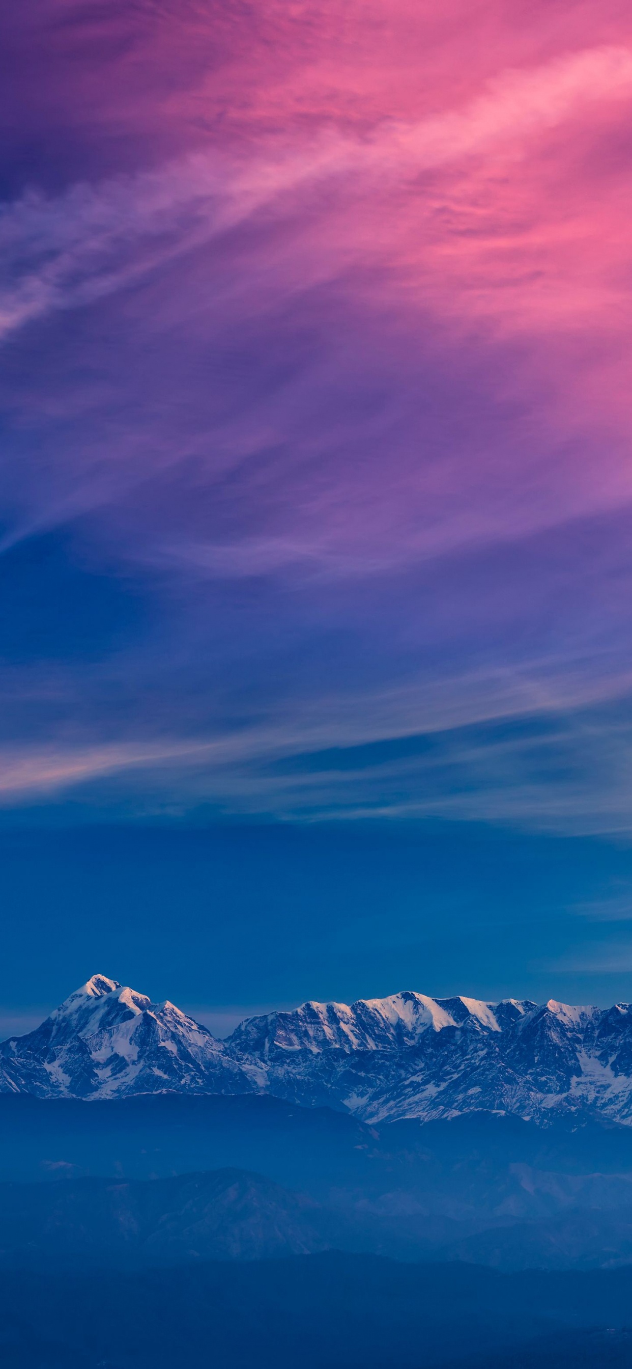 Blau, Cloud, Natur, Bergigen Landschaftsformen, Bergkette. Wallpaper in 1242x2688 Resolution