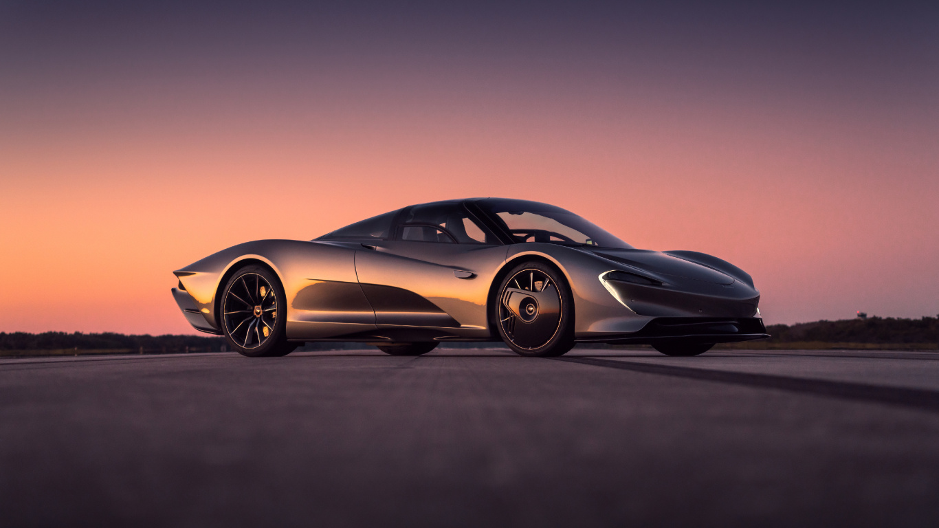 McLaren Speedtail, Mclaren F1, Mclaren, Car, Mclaren-senna. Wallpaper in 1366x768 Resolution