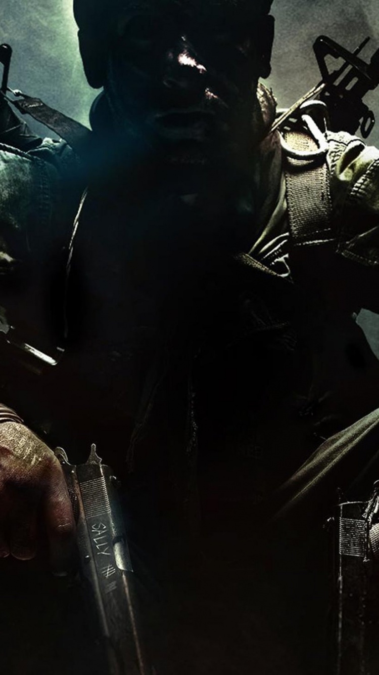 Call of Duty Black Ops, Call of Duty Black Ops 4, Call of Duty Black Ops Iii, Treyarch, Activision. Wallpaper in 750x1334 Resolution