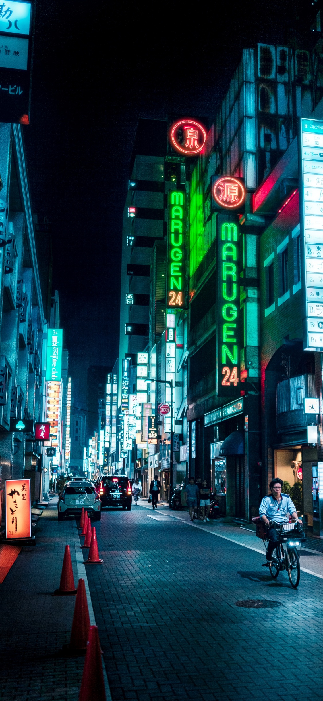 Building, Bicycle, Tire, Light, Wheel. Wallpaper in 1125x2436 Resolution