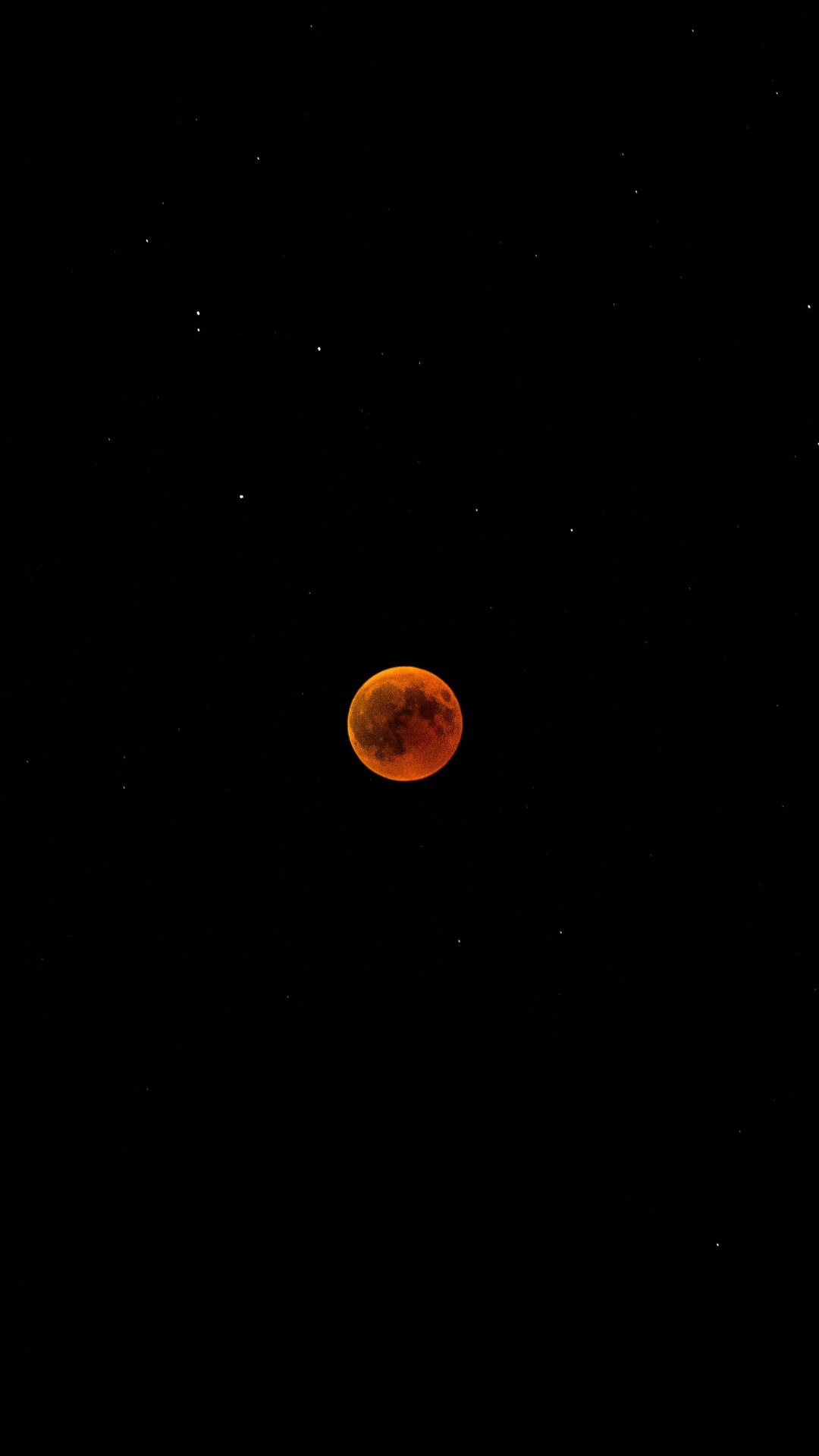 Luna Llena en el Cielo. Wallpaper in 1080x1920 Resolution