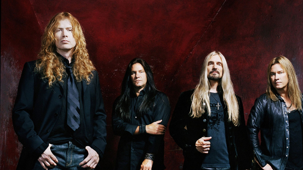 Dave Mustaine, Performance, Musician, Megadeth 16 9, Darkness. Wallpaper in 1280x720 Resolution