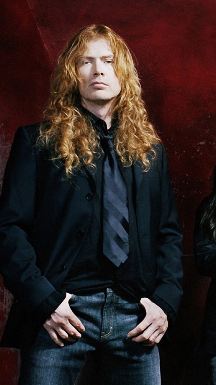 Dave Mustaine, Performance, Musician, Megadeth 16 9, Darkness. Wallpaper in 720x1280 Resolution