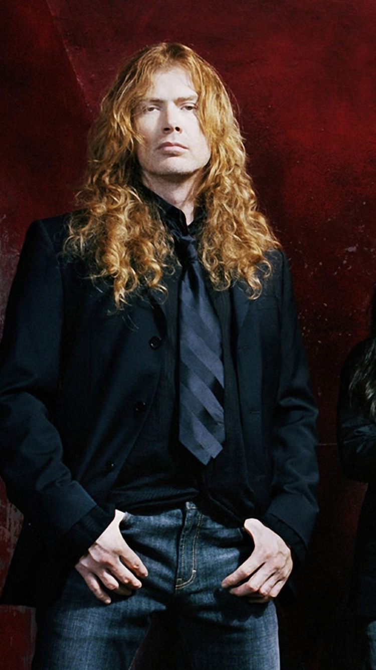 Dave Mustaine, Performance, Musician, Megadeth 16 9, Darkness. Wallpaper in 750x1334 Resolution