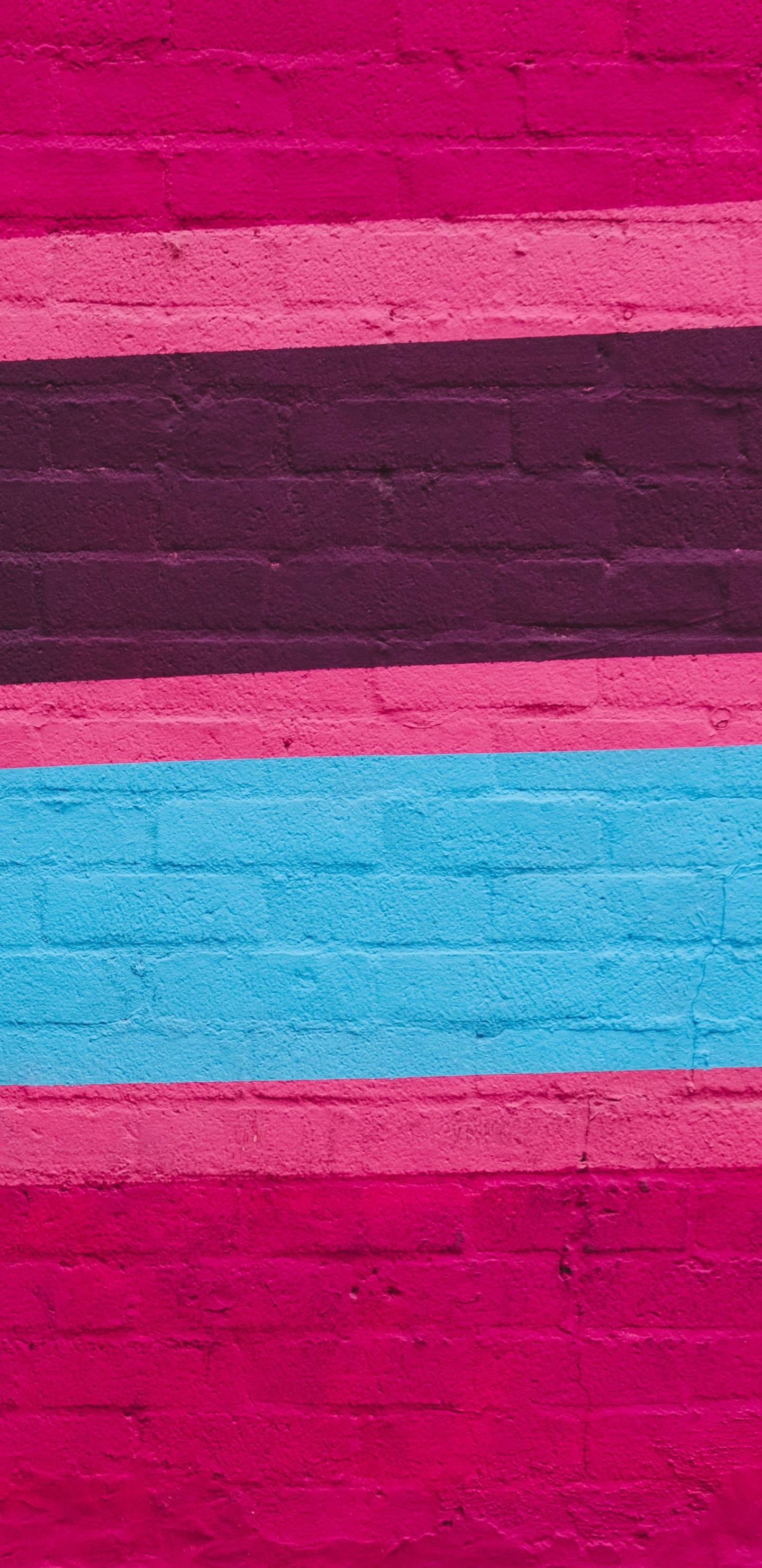 Red and White Brick Wall. Wallpaper in 1440x2960 Resolution