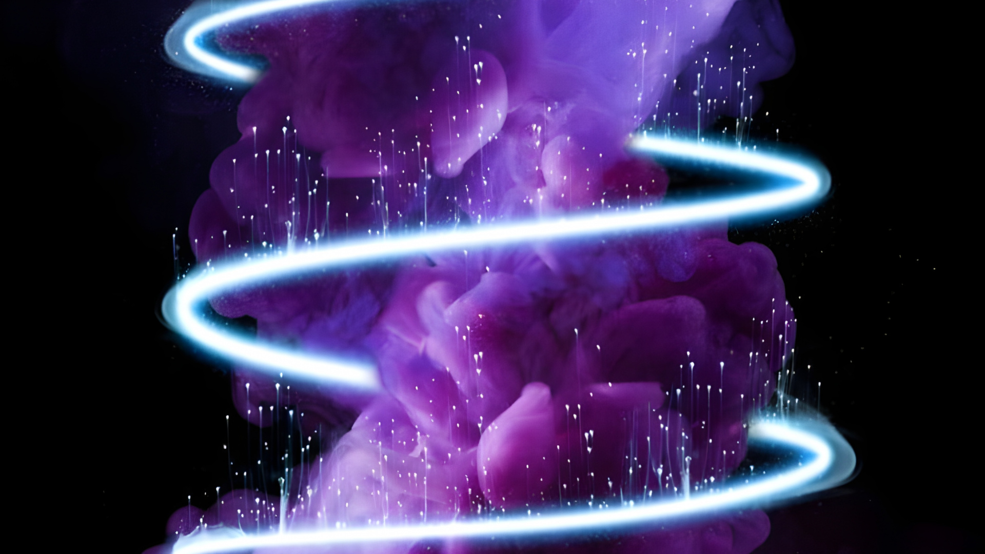 Android, Purple, Pétale, Lumière, Blue. Wallpaper in 1920x1080 Resolution