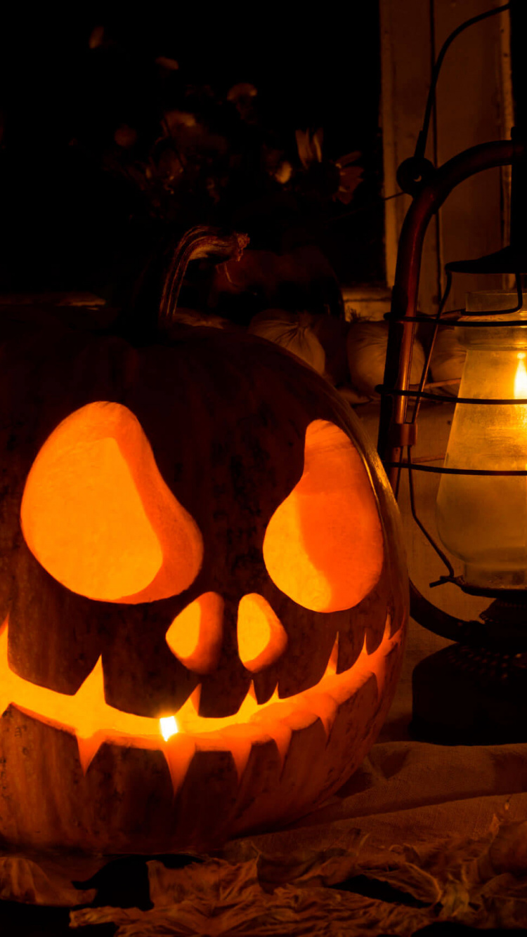 Calabaza, Cucurbita, Pumpkin, Heat, Carving. Wallpaper in 750x1334 Resolution