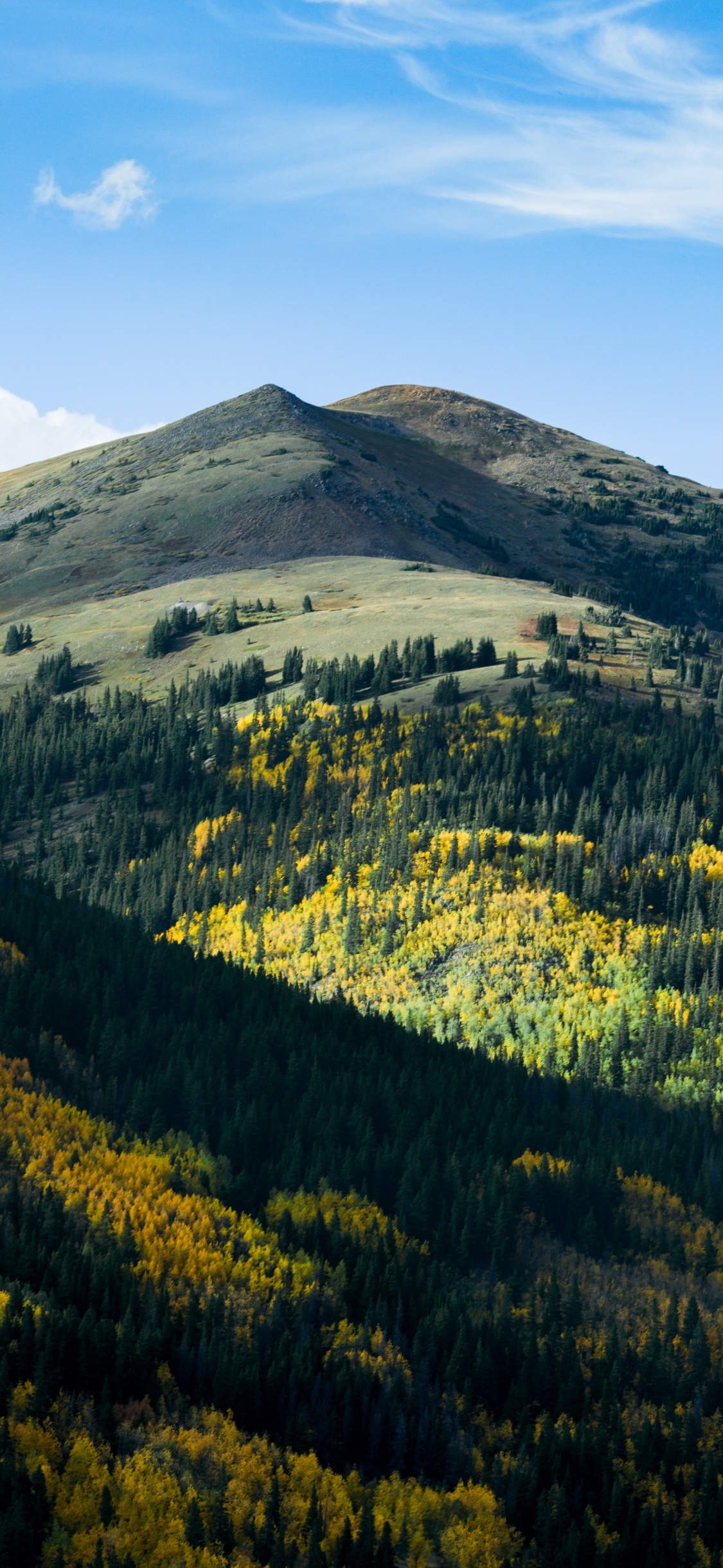 Mountainous Landforms, Nature, Mountain, Wilderness, Vegetation. Wallpaper in 1125x2436 Resolution