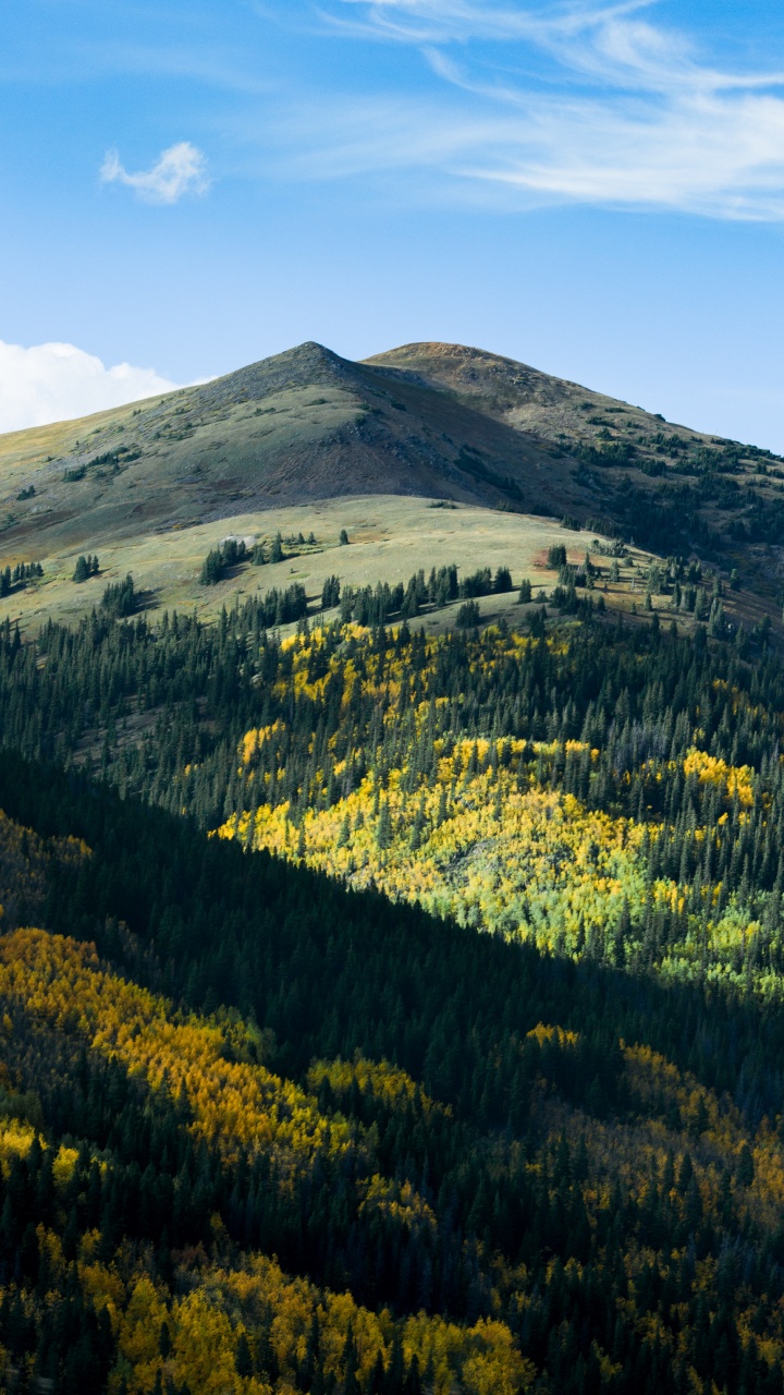 Mountainous Landforms, Nature, Mountain, Wilderness, Vegetation. Wallpaper in 720x1280 Resolution