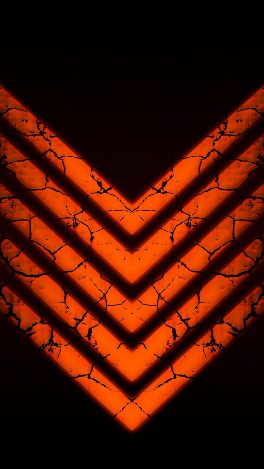 Orange, Interpol, Vector Graphics, These Four Walls, Amber. Wallpaper in 1080x1920 Resolution