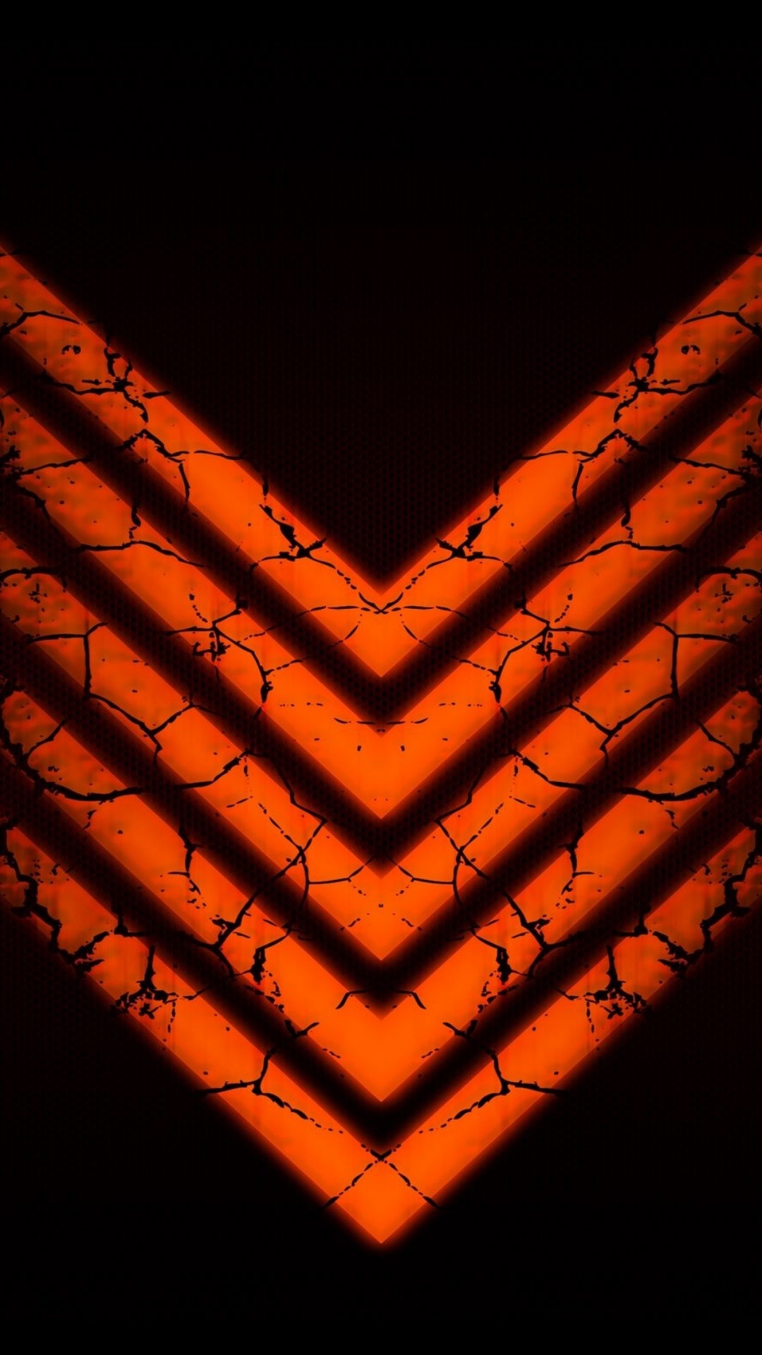 Orange, Interpol, Vector Graphics, These Four Walls, Amber. Wallpaper in 1080x1920 Resolution