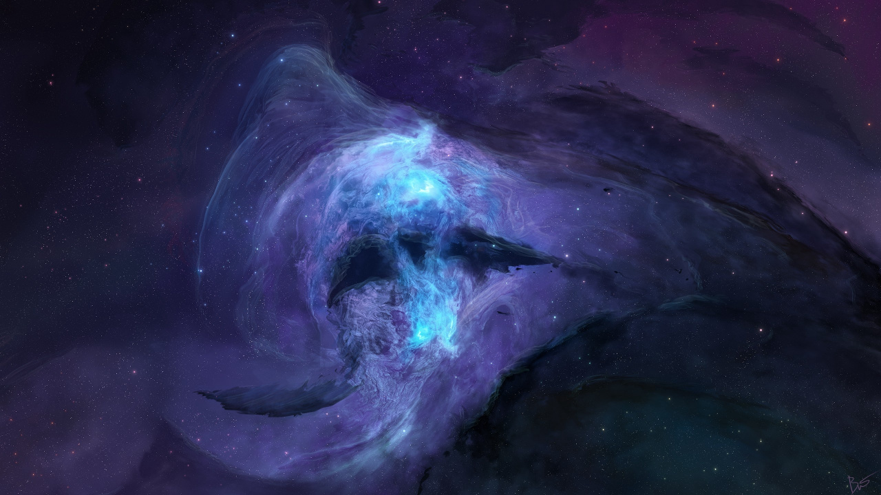 宇宙, 紫色的, 外层空间, 空间, 天文学对象 壁纸 1280x720 允许
