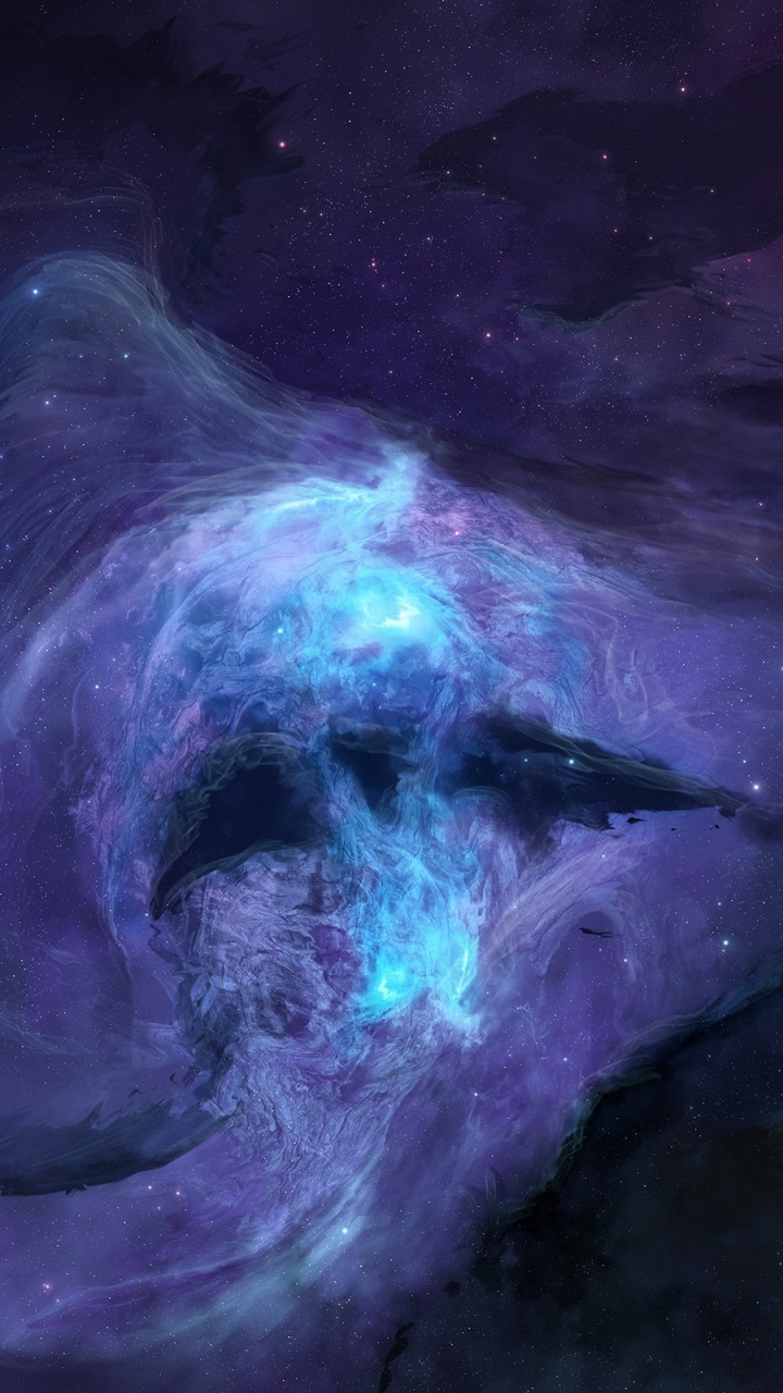 宇宙, 紫色的, 外层空间, 空间, 天文学对象 壁纸 720x1280 允许