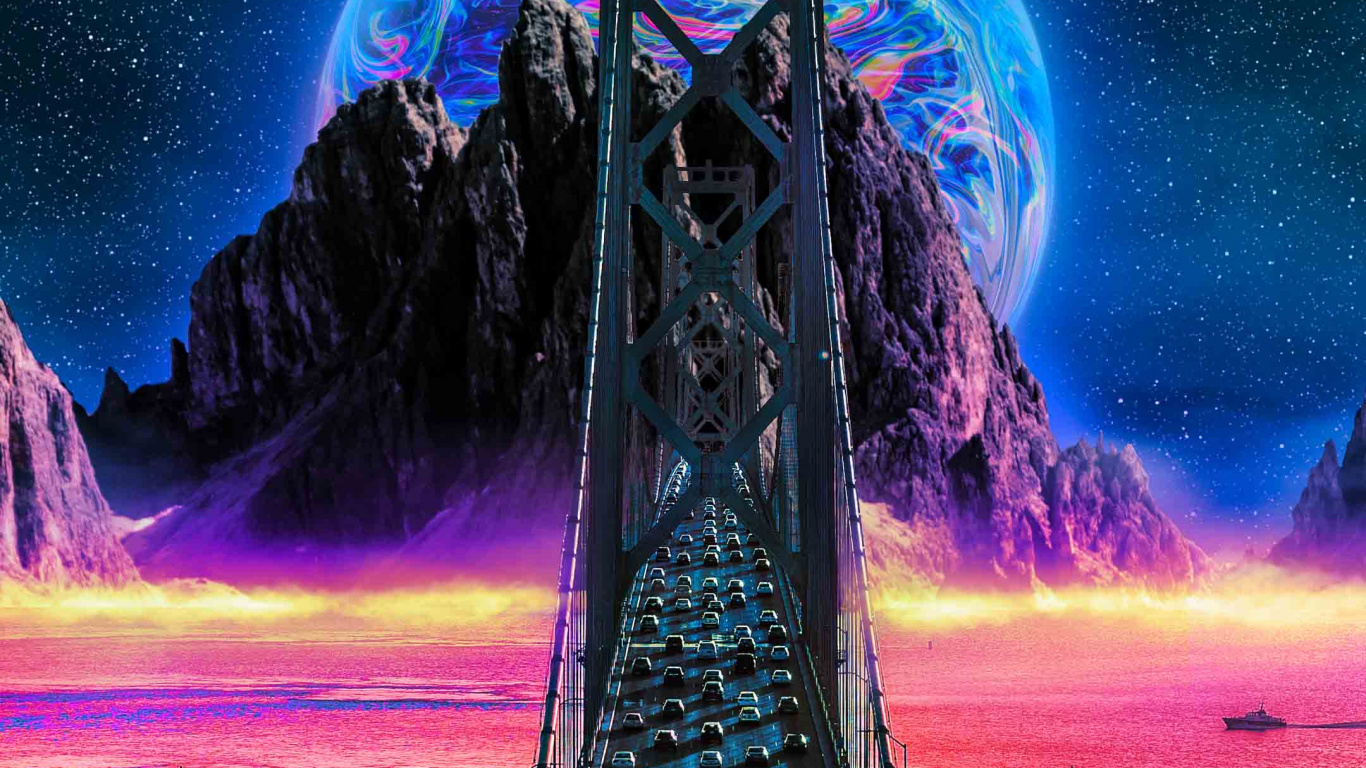 Atmosphère, Album, la Couverture de L'album, Terre, Dessin. Wallpaper in 1366x768 Resolution