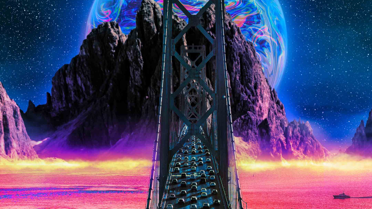 气氛, 专辑, 专辑封面, 绘画, 光 壁纸 1280x720 允许