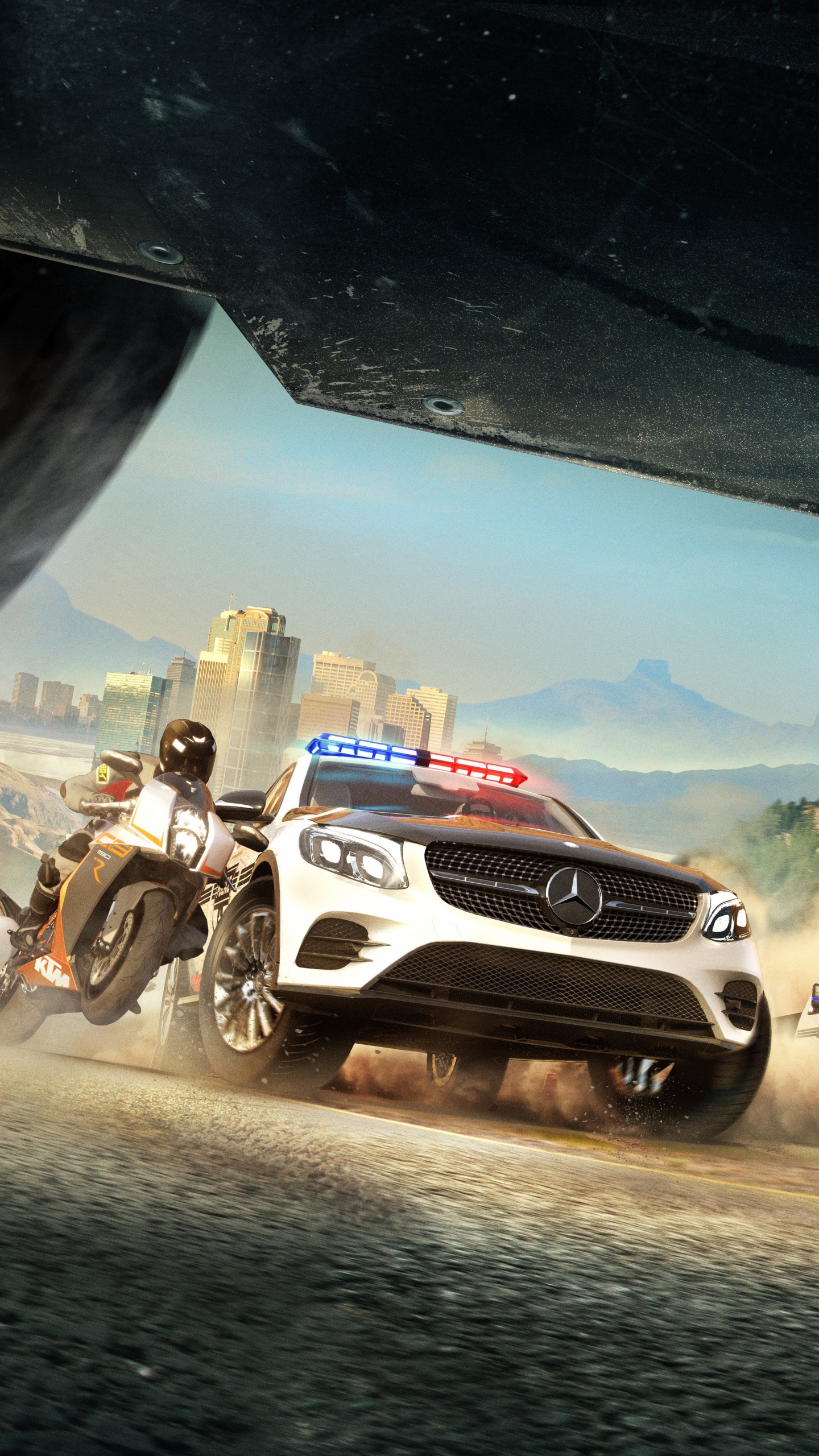 2 White and Black Cars on Road During Daytime. Wallpaper in 1440x2560 Resolution