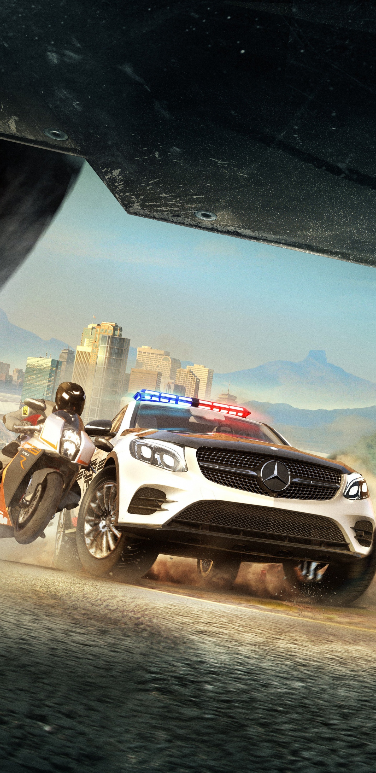 2 White and Black Cars on Road During Daytime. Wallpaper in 1440x2960 Resolution