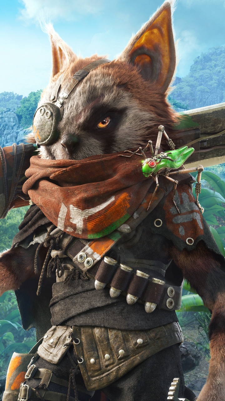 Biomutant, pc Game, Games, Adventure Game, Strategy Video Game. Wallpaper in 720x1280 Resolution