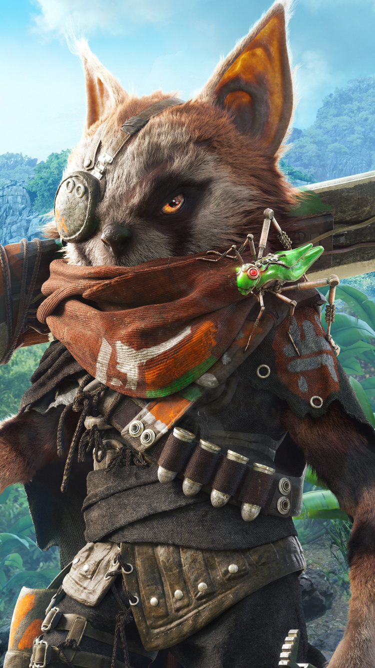 Biomutant, pc Game, Games, Adventure Game, Strategy Video Game. Wallpaper in 750x1334 Resolution