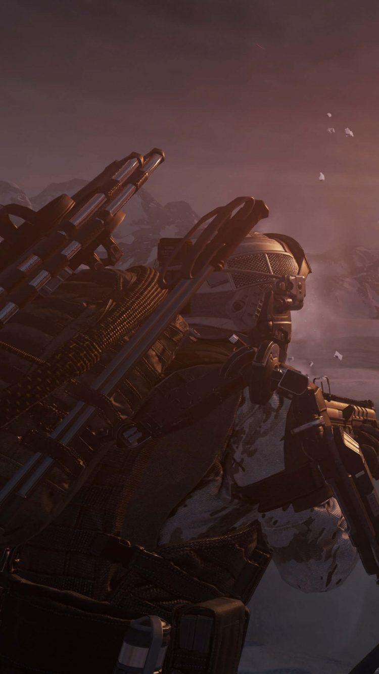 Call of Duty Advanced Warfare, Xbox One, Playstation 4, Juego de Pc, Soldado. Wallpaper in 750x1334 Resolution