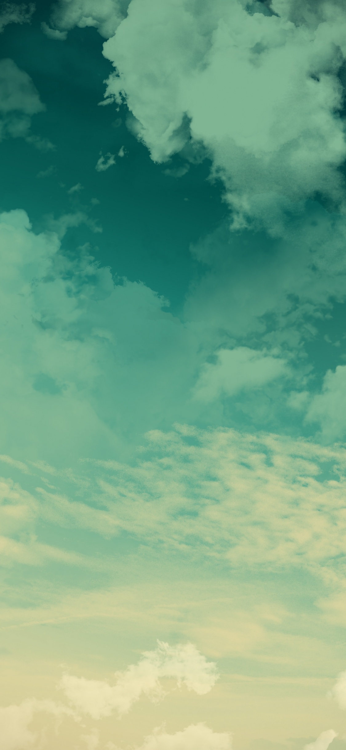 White Clouds and Blue Sky During Daytime. Wallpaper in 1125x2436 Resolution