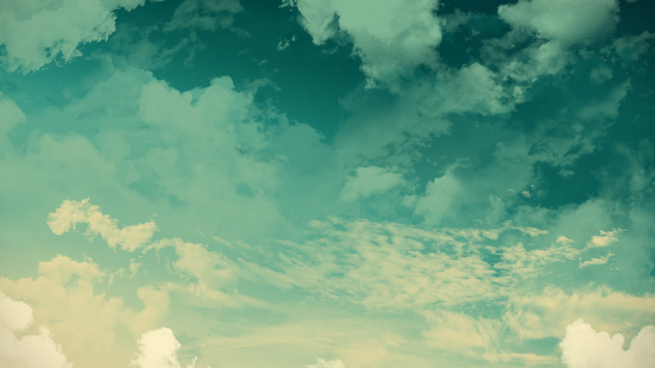 White Clouds and Blue Sky During Daytime. Wallpaper in 1280x720 Resolution