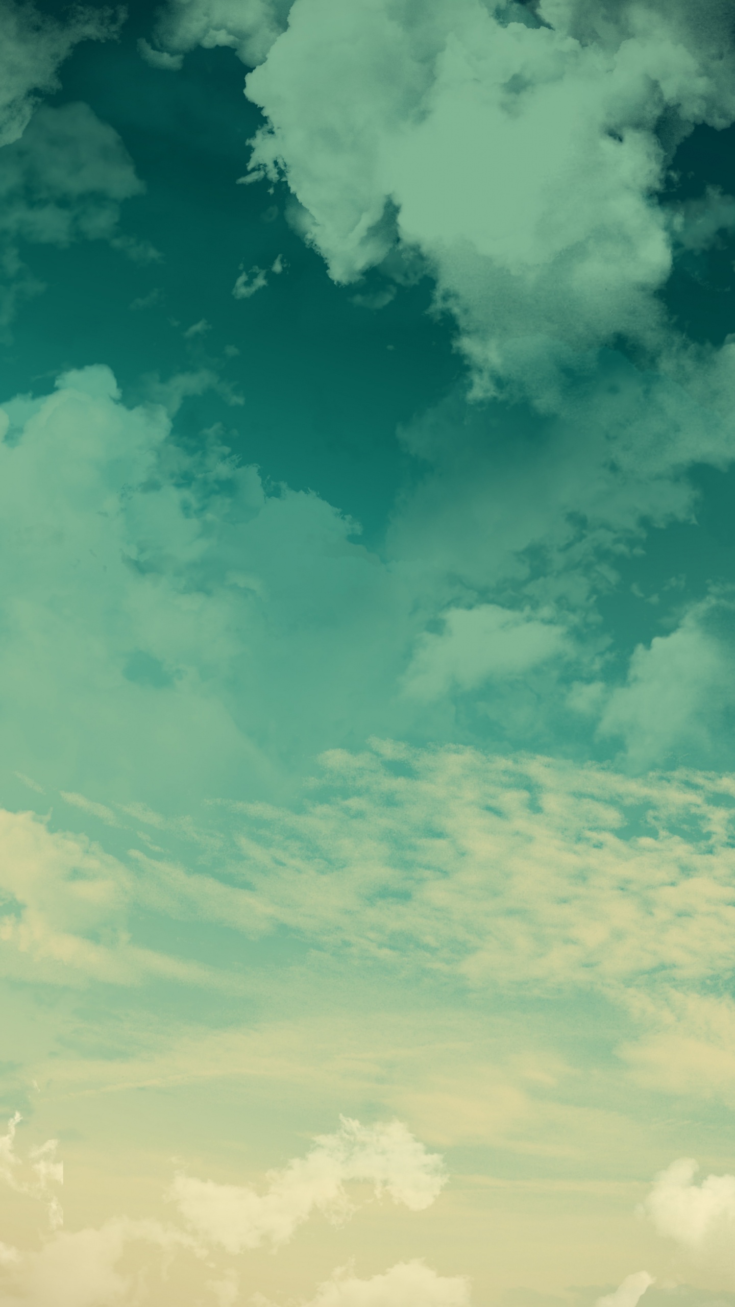 White Clouds and Blue Sky During Daytime. Wallpaper in 1440x2560 Resolution