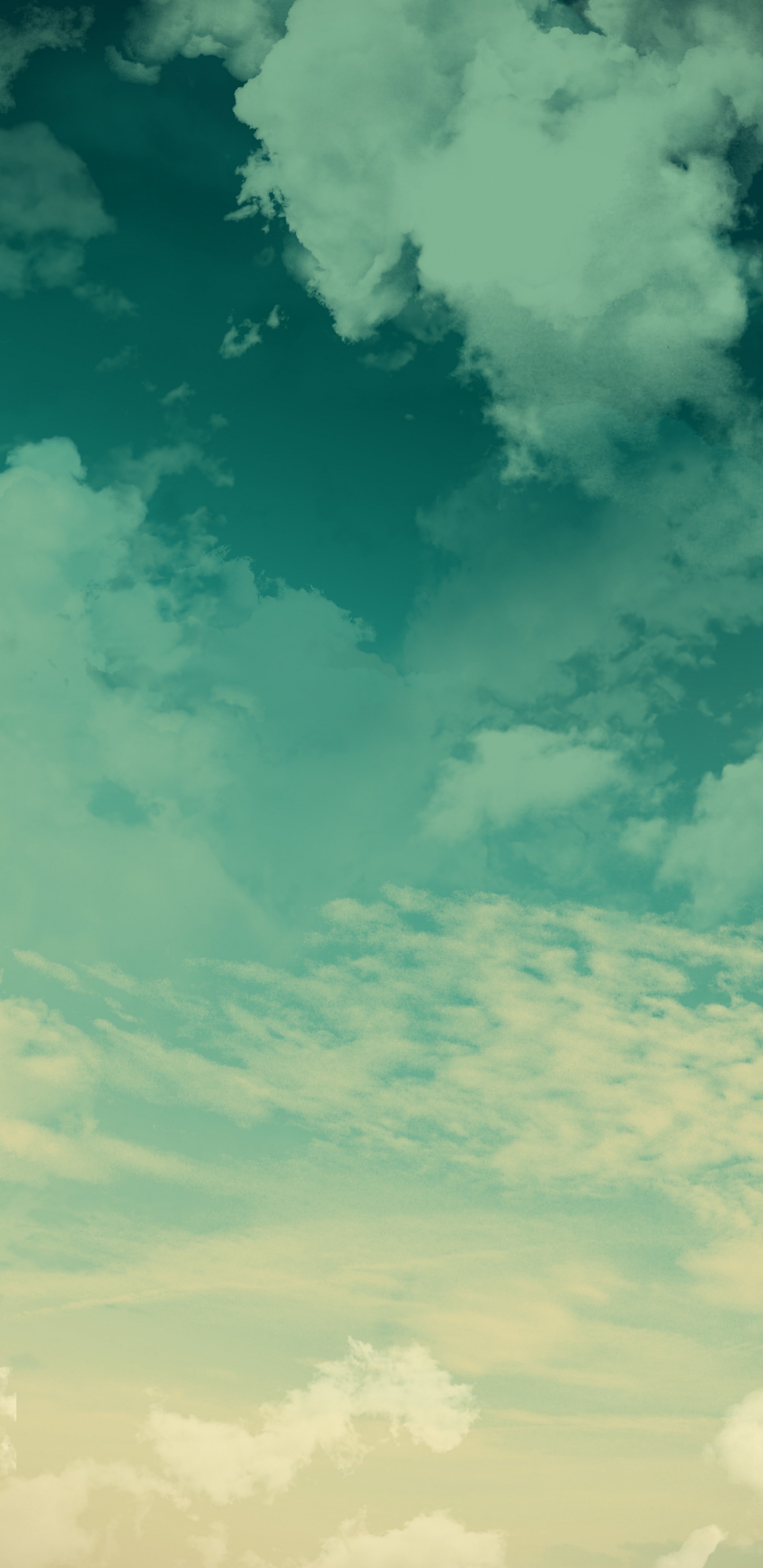 White Clouds and Blue Sky During Daytime. Wallpaper in 1440x2960 Resolution