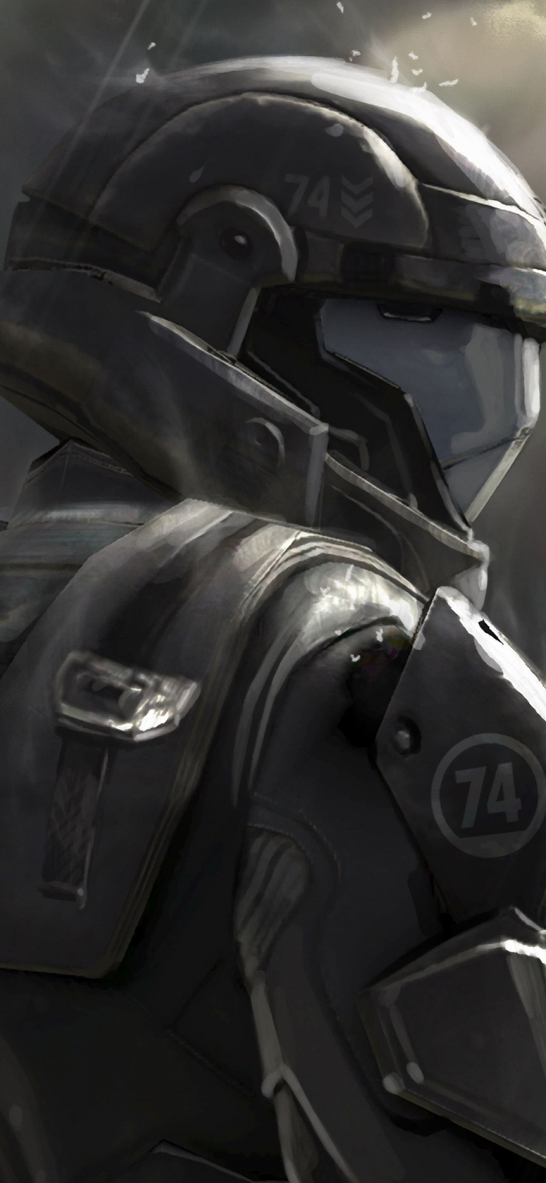 Halo 3, Master Chief, Xbox 360, Helm, Pc-Spiel. Wallpaper in 1125x2436 Resolution