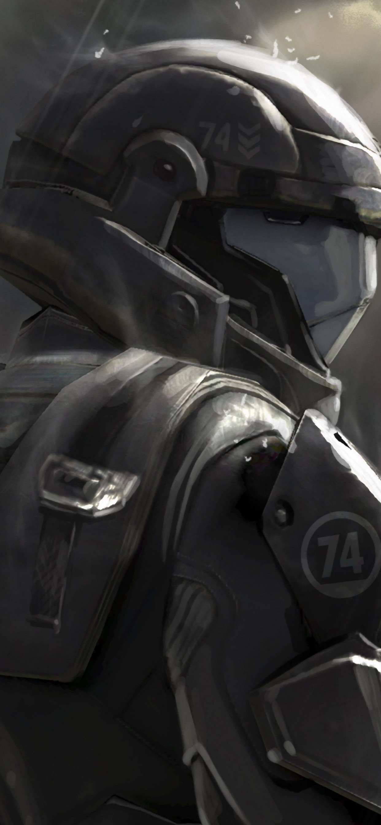 Halo 3, Master Chief, Xbox 360, Helmet, pc Game. Wallpaper in 1242x2688 Resolution