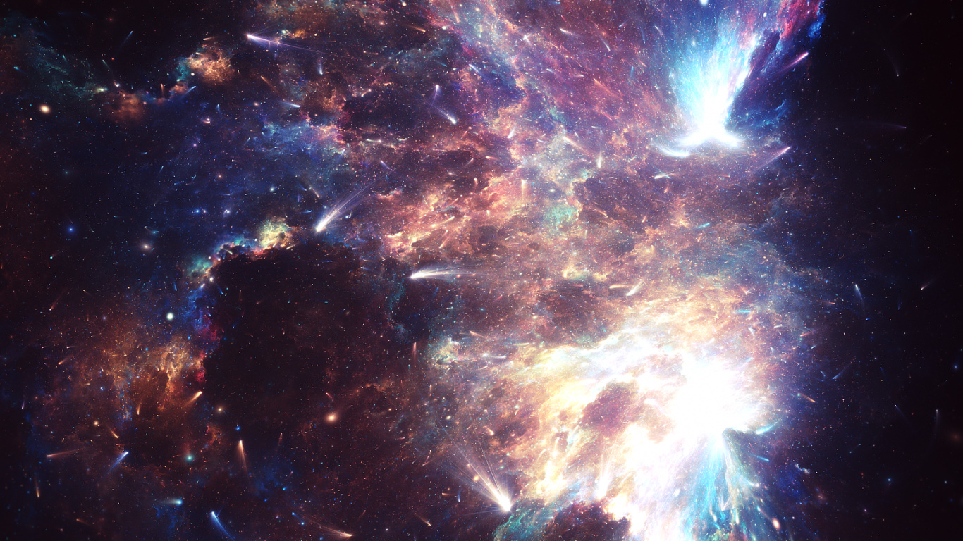 Nebula, Smartphone, Ios, Atmosphere, Natural Environment. Wallpaper in 1366x768 Resolution