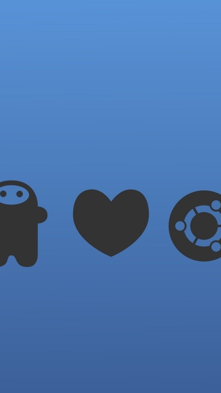 Ilustración de Oso Azul y Blanco. Wallpaper in 720x1280 Resolution