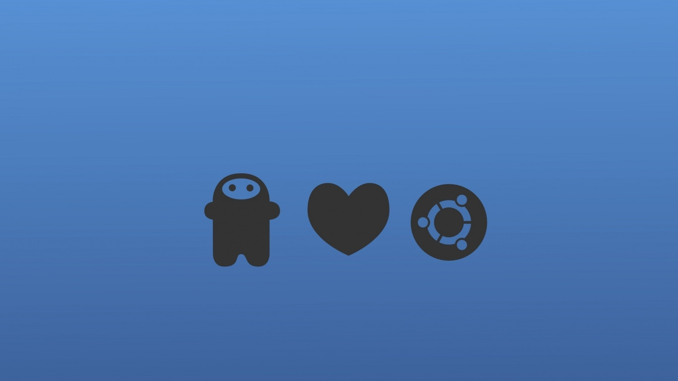 Blue and White Bear Illustration. Wallpaper in 1366x768 Resolution