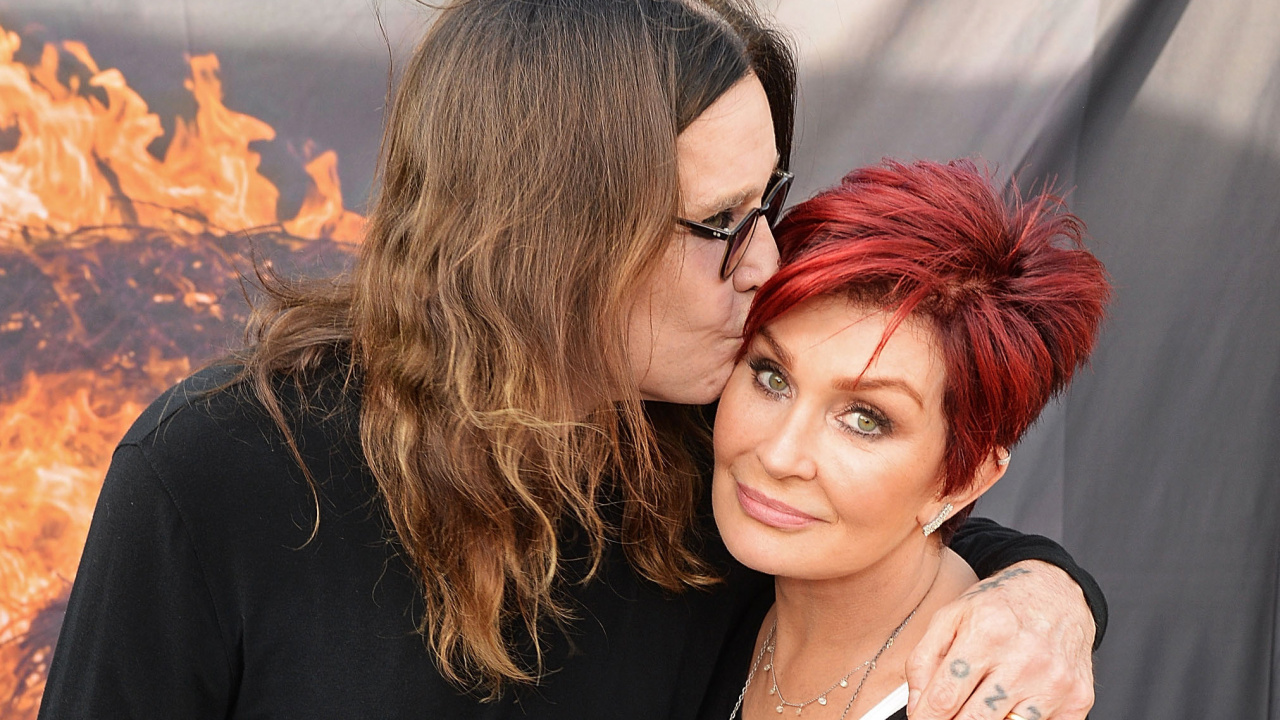 Sharon Osbourne, Ozzy Osbourne, Spaß, Interaktion, Mädchen. Wallpaper in 1280x720 Resolution