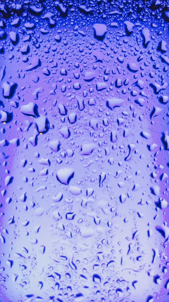 Verre, L'éclairage au Néon, Eau, Liquid, Blue. Wallpaper in 720x1280 Resolution