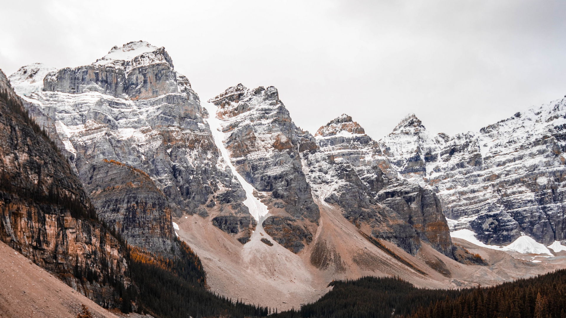Moraine Lake, Lake, Mountain, Lake Louise, Glacial Lake. Wallpaper in 1920x1080 Resolution