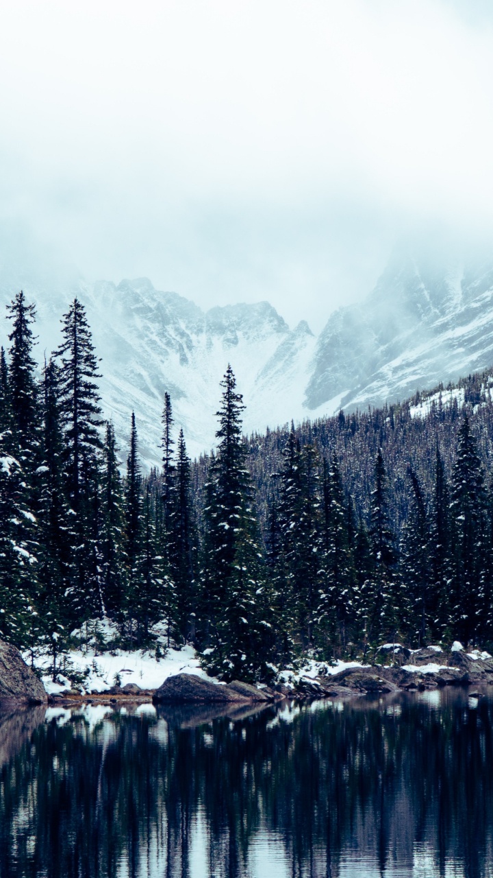 Jasper National Park, Saint Mary See, Moraine Lake, Jasper, Nationalpark. Wallpaper in 720x1280 Resolution