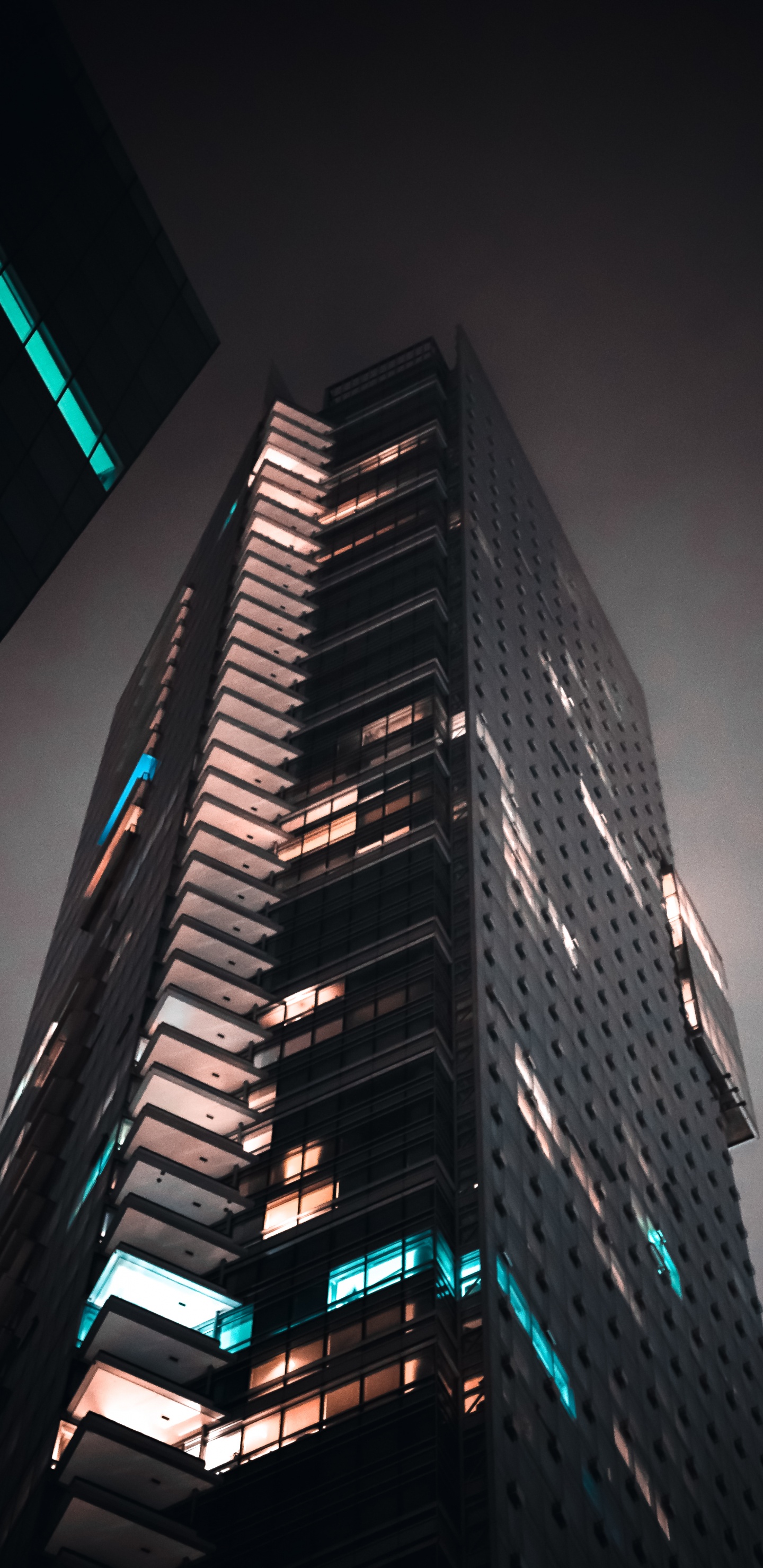 Gratte-ciel, Immeuble de Grande Hauteur, Architecture, Au-dessus de L'horizon, Bâtiment. Wallpaper in 1440x2960 Resolution