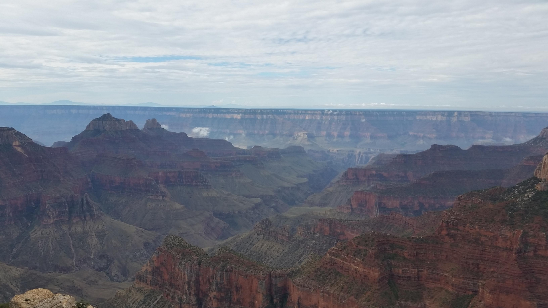 Brown and Gray Mountains Under White Clouds During Daytime. Wallpaper in 1920x1080 Resolution