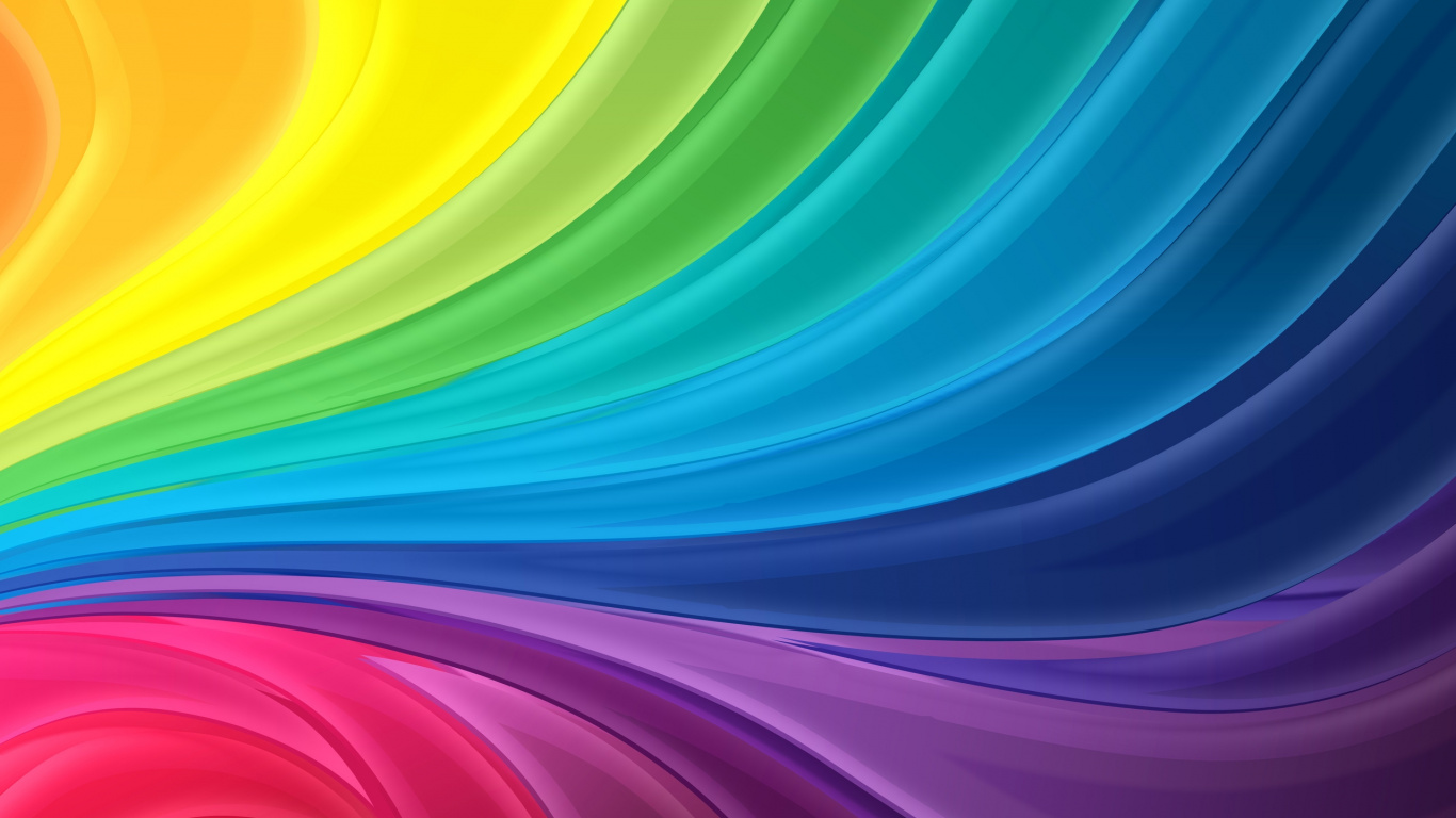 Blue Purple and Pink Abstract Painting. Wallpaper in 1366x768 Resolution