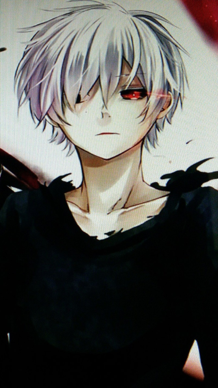 Weißhaariger Männlicher Anime-Charakter. Wallpaper in 720x1280 Resolution