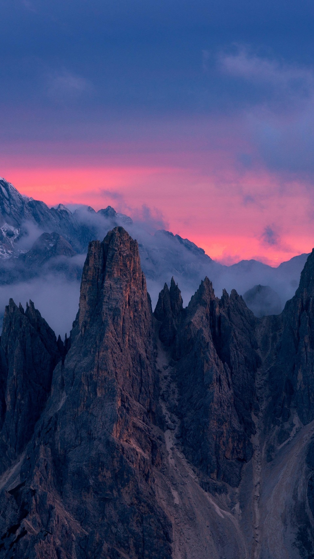 Cadini-Gruppe, Misurinasee, Alpen, Monte Pelmo, Natur. Wallpaper in 1080x1920 Resolution