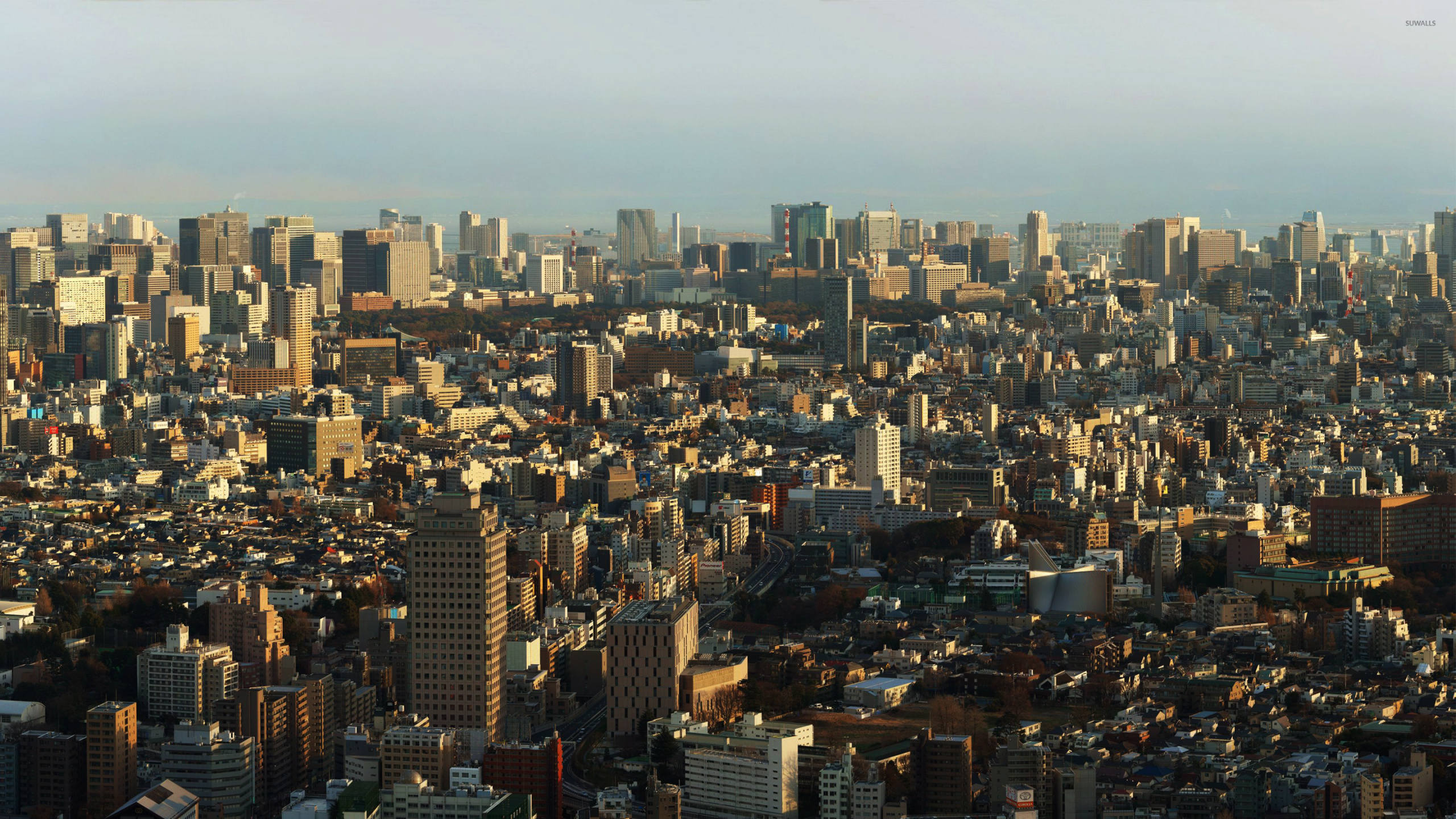 Aerial View of City Buildings During Daytime. Wallpaper in 2560x1440 Resolution