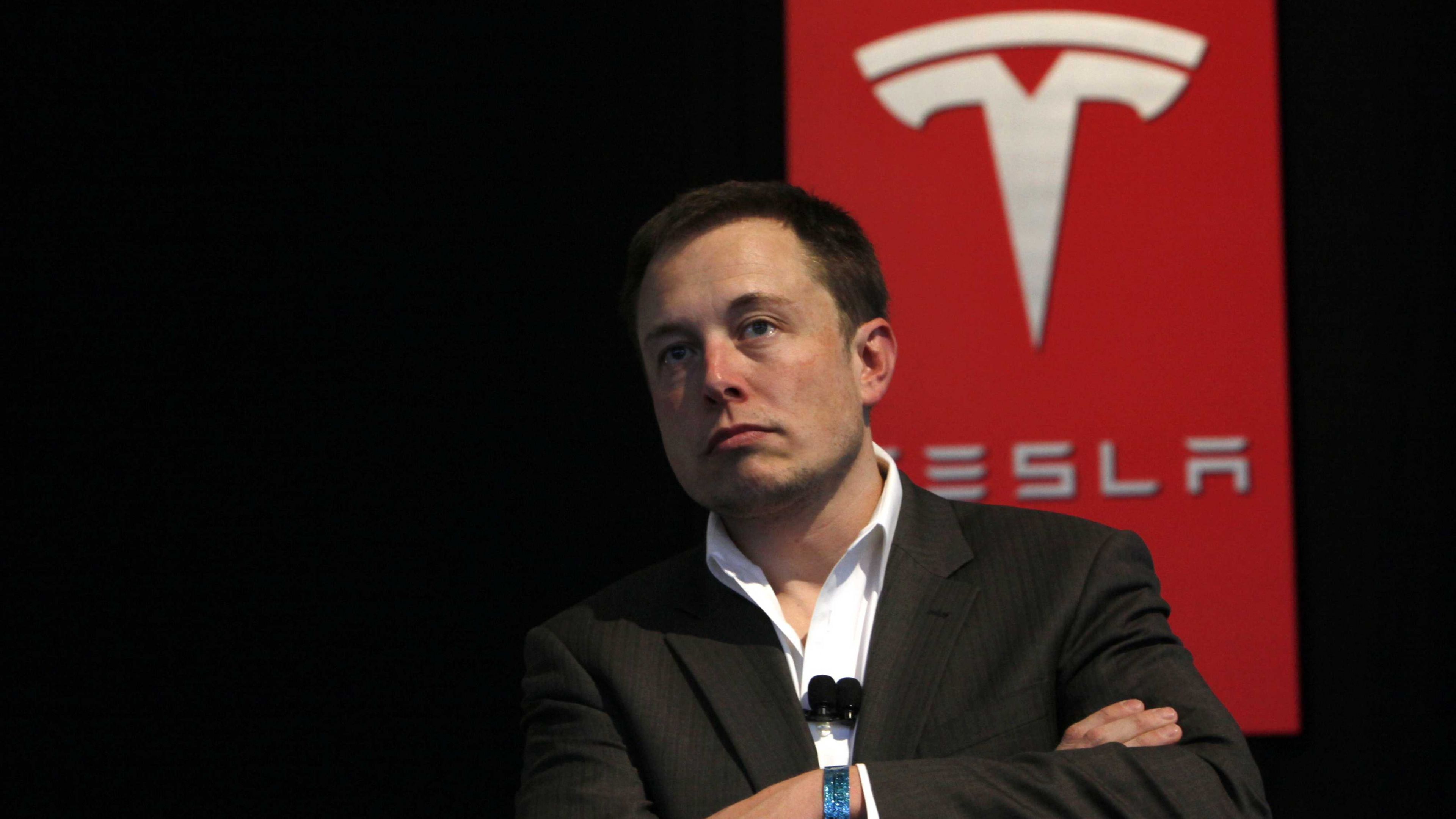 Elon Musk, Tesla Model S, Tesla Model X, Auto, Öffentlich zu Sprechen. Wallpaper in 3840x2160 Resolution