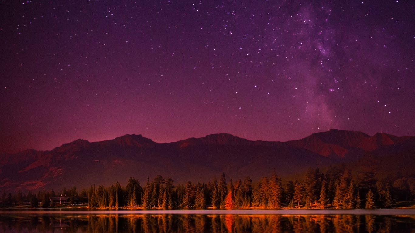 Natur, Wisgoon - Soziales Netzwerk, Wasser, Atmosphäre, Mond. Wallpaper in 1366x768 Resolution