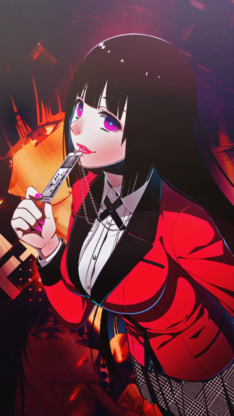 Personnage D'anime Masculin Aux Cheveux Rouges. Wallpaper in 750x1334 Resolution