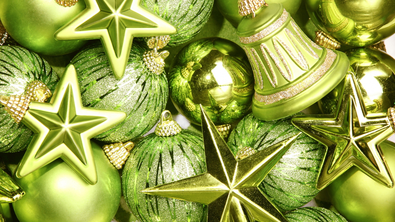 Weihnachten, Christmas Ornament, Weihnachtsbaum, Neujahr, Partei. Wallpaper in 1366x768 Resolution